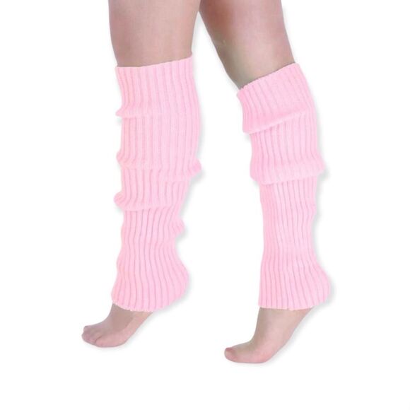 🆕Pink Knitted Leg Warmers - Picture 3 of 4